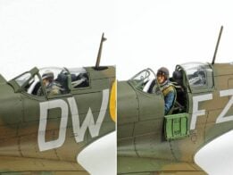 tamiya - 1:48 supermarine spitfire mk.i model kit (61119)