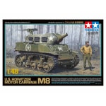 Tamiya - 1:48 U.S. Howitzer Motor Carriage M8 Model Kit (32604)
