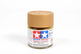 Tamiya - 10ml Acrylic Mini X-12 Gold Leaf Paint (81512)