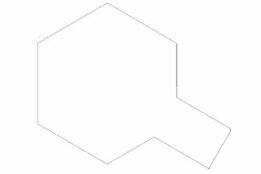 tamiya - 10ml acrylic mini x-21 flat base paint (81521)
