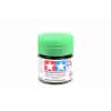 tamiya - 10ml acrylic mini x-25 clear green paint (81525)