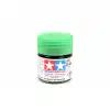 tamiya - 10ml acrylic mini x-25 clear green paint (81525)