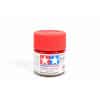 tamiya - 10ml acrylic mini x-27 clear red paint (81527)