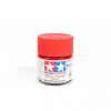 tamiya - 10ml acrylic mini x-27 clear red paint (81527)