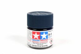 tamiya - 10ml acrylic mini x-3 royal blue paint (81503)