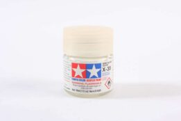 tamiya - 10ml acrylic mini x-35 sg clear paint (81535)