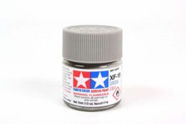 tamiya - 10ml acrylic mini xf-19 sky gray paint (81719)