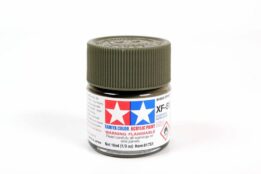 tamiya - 10ml acrylic mini xf-51 khaki drab paint (81751)