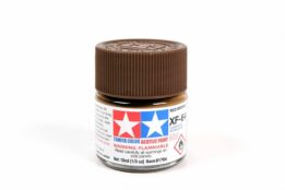 tamiya - 10ml acrylic mini xf-64 red brown paint (81764)