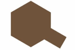 tamiya - 10ml acrylic mini xf-68 nato brown paint (81768)
