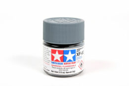 tamiya - 10ml acrylic mini xf-82 ocean grey paint (81782)