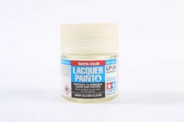 tamiya - 10ml lacquer lp-24 semi gloss clear paint (82124)