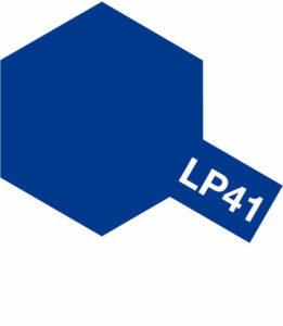 tamiya - 10ml lacquer lp-41 mica blue paint (82141)