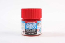 tamiya - 10ml lacquer lp-42 mica red paint (82142)