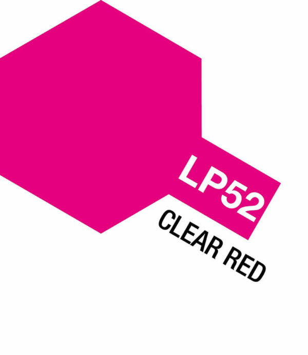 Tamiya - 10ml Lacquer LP-52 Clear Red Paint (82152)