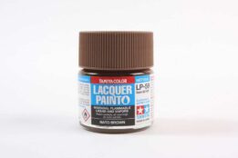 tamiya - 10ml lacquer lp-59 nato brown paint (82159)