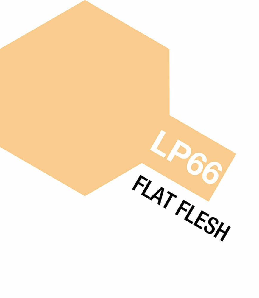 tamiya - 10ml lacquer lp-66 flat flesh paint (82166)