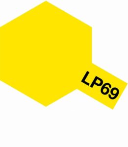 tamiya - 10ml lacquer lp-69 clear yellow paint (82169)