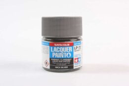 tamiya - 10ml lacquer lp-72 mica silver paint (82172)