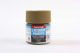 tamiya - 10ml lacquer lp-73 khaki paint (82173)