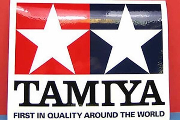 tamiya - clear coated sticker l- 15x5x20cm (66747)