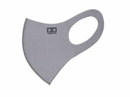 tamiya - tamiya comfort fit mask gray (67480)