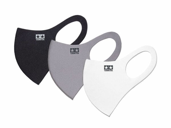 tamiya - tamiya comfort fit mask gray (67480)