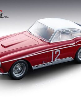 Ferrari 250MM Coupe Vignale 1953 Red w/Silver Roof Top #12 Liegi Roma 1954