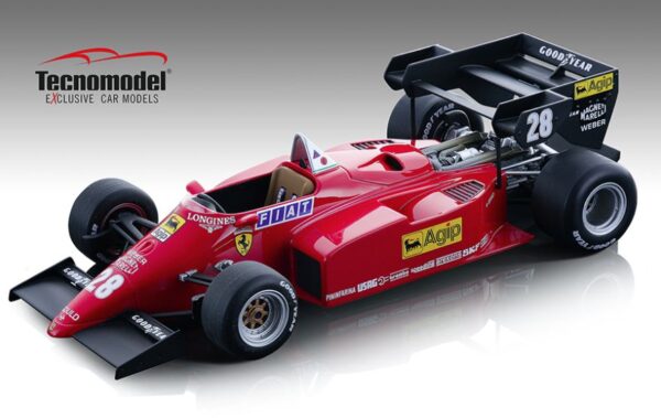 Ferrari 126 C4-M2 1984 European GP #28 R. Arnoux (Limited Edtion 200 pcs)