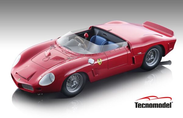 Tecnomodel - 1:18 Ferrari Dino 246 SP Press Version Red (1962)