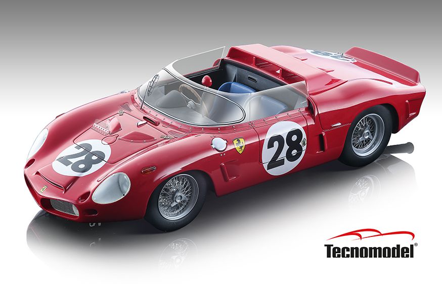 Tecnomodel - 1:18 Ferrari Dino 268 SP Le Mans 24h 1962 #28 P. Rodriguez, R. Rodriguez