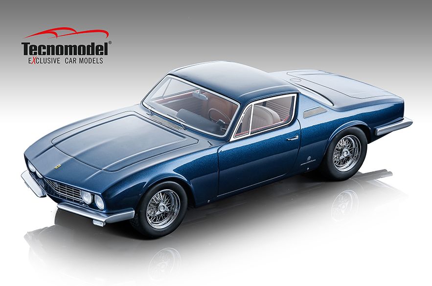 Tecnomodel - 1:18 Ferrari 330 GTC Michelotti Abu Dhabi Blue (1967)