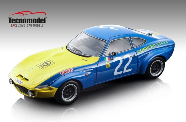 Opel GT 1900 Squadra Conrero European GT Monza 1972 #22 Alberto Rosselli (L.E 99 pc