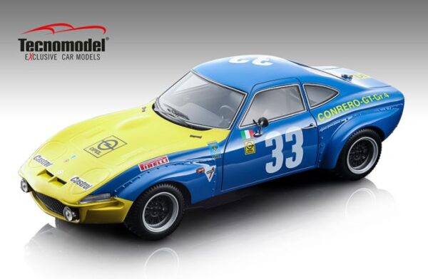 Opel GT 1900 Targa Florio 1972 #33 Rosadel Facetti/Marie Claude Beaumont (L.E 99 pcs)