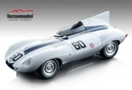 Tecnomodel - 1:18 Jaguar D-Type Long Nose Watkins Glen GP 1955 #60 Winner Johnston (Limited 100 pcs)