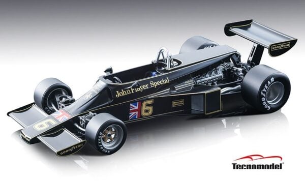 Tecnomodel - 1:18 Lotus 77 F1 1976 Brazilian GP #6 Mario Andretti (Limited Edition)