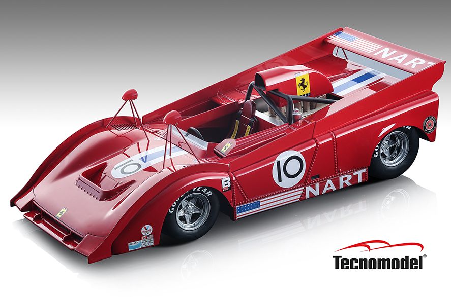 Tecnomodel 18225D 1:18 Ferrari 712 Can Am BART 1974 Resin Model