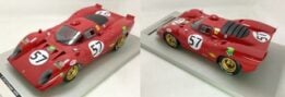 Ferrari 312 P Coupe Le Mans #57 Adamovicz/Parson - Limited Edition 100 pcs