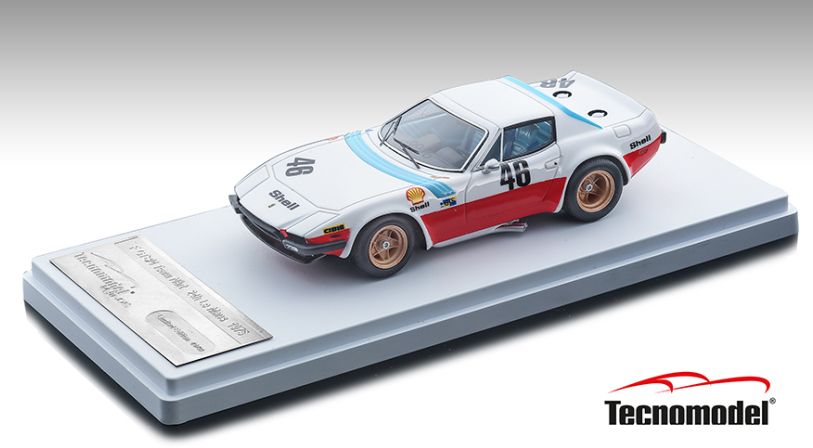 Tecnomodel - 1:43 Ferrari GTB/4 Michelotti Team NART #46 24h Le Mans ...