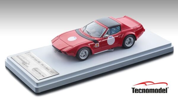 Ferrari GTB/4 Michelotti Press Version Red w/Black Roof 1975