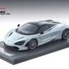 Mclaren 720S Ice silver 2017 (L.E 49pcs) Model comes on carbon plate with showcase