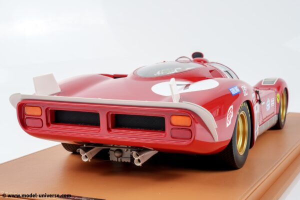 Tecnomodel - 1:12 Ferrari 512S SEFAC Long Tail 24h Le Mans 1970 No.7 Derek Bell, Ronnie Peterson - Limited Edition Resin Model 17 tecnomodel TM12 02C Ferrari 512S Long Tail Le Mans 24h 1970 03