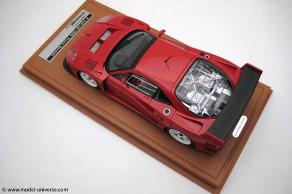 tecnomodel TM18 410D red with white wheels 2