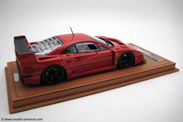 tecnomodel TM18 410F Red with Black Wheels 1