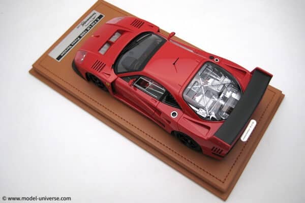 tecnomodel TM18 410F Red with Black Wheels 4