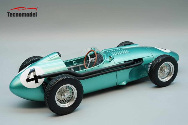 Tecnomodel - 1:18 Aston Martin DBR4 1959 Silverstone International Trophy #4 Carroll Shelby