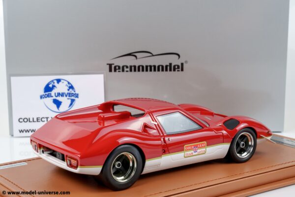 Tecnomodel - 1:18 Lotus 62 Gold Leaf Press Version Red 1969 - Limited Edition Resin Model with Display Case 10 Tecnomodel - 1:18 Lotus 62 Gold Leaf Press Version Red 1969 - Limited Edition Resin Model with Display Case