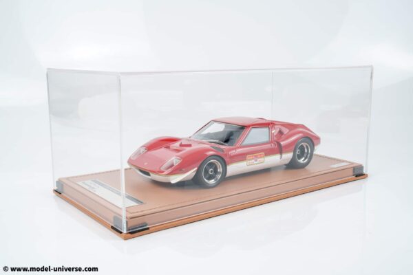 Tecnomodel - 1:18 Lotus 62 Gold Leaf Press Version Red 1969 - Limited Edition Resin Model with Display Case 13 Tecnomodel - 1:18 Lotus 62 Gold Leaf Press Version Red 1969 - Limited Edition Resin Model with Display Case