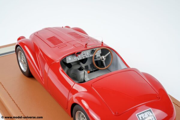 Tecnomodel - 1:18 Ferrari 125S 1947 Press Rosso Corsa - Limited Edition Resin Model 12 tecnomodel tm18 301a press version red resin model 1