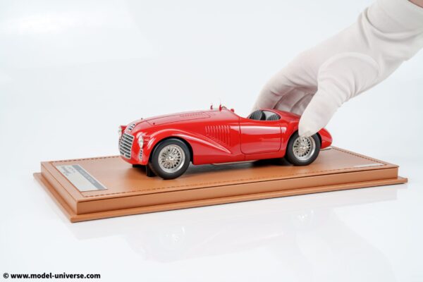 Tecnomodel - 1:18 Ferrari 125S 1947 Press Rosso Corsa - Limited Edition Resin Model 10 tecnomodel tm18 301a press version red resin model 3